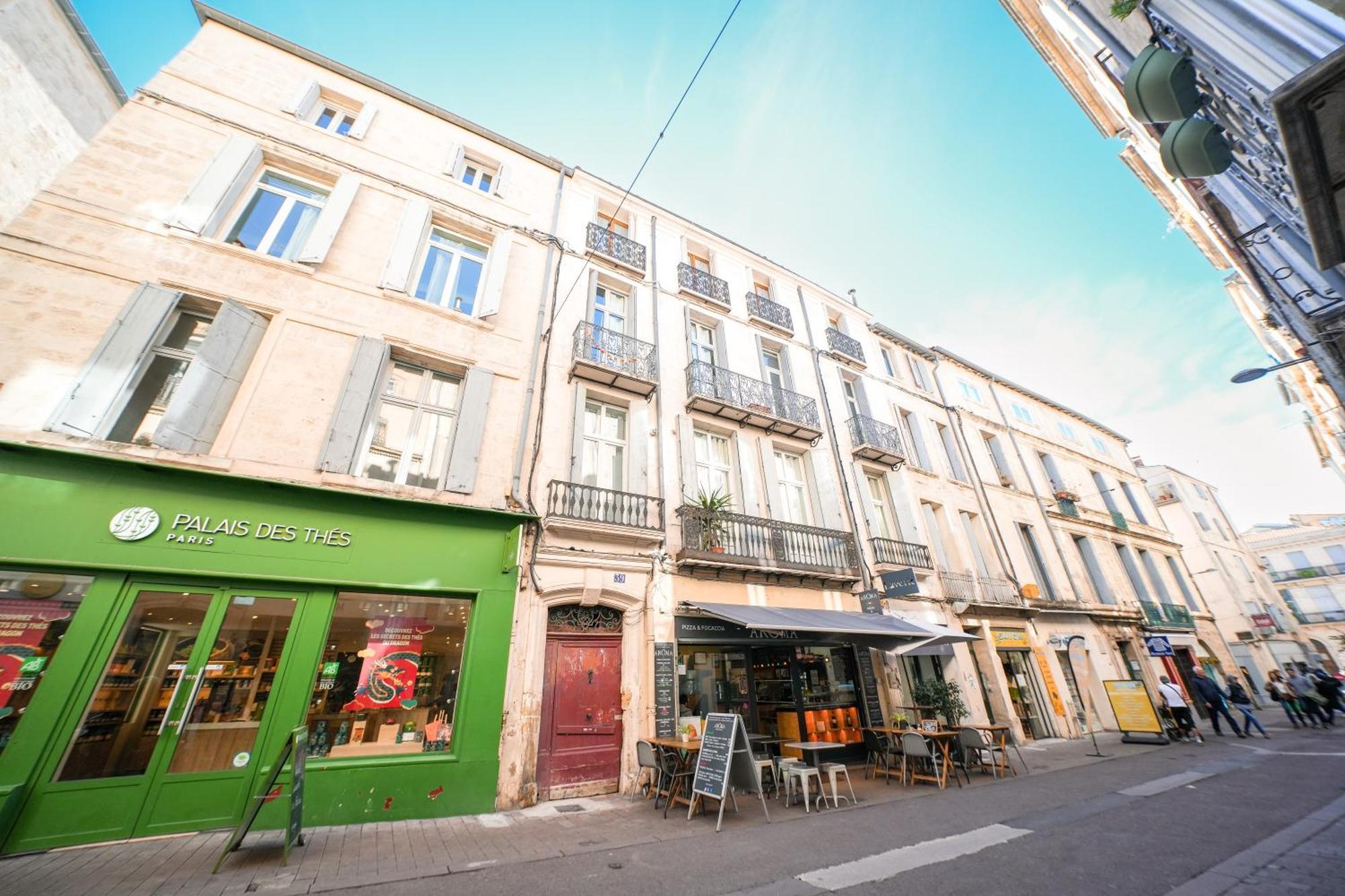 Ferienwohnung Le Boudoir, Spacieux T2, Centre Historique Montpellier Exterior foto