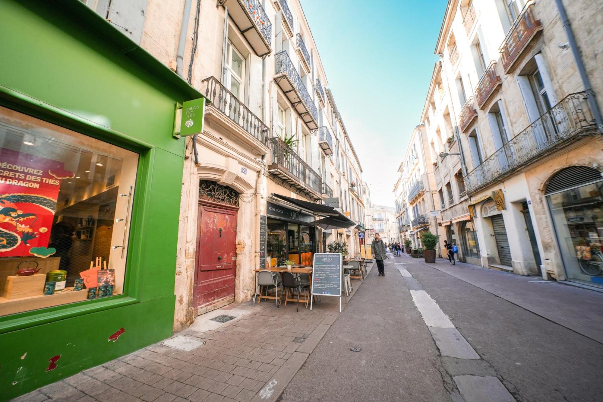 Ferienwohnung Le Boudoir, Spacieux T2, Centre Historique Montpellier Exterior foto